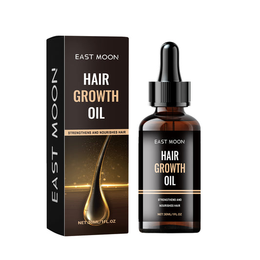East Moon Hair Growth Oil, Protect Hair Follicle Moisture Nutrition Hair Root Strength Thick Hair Essence
