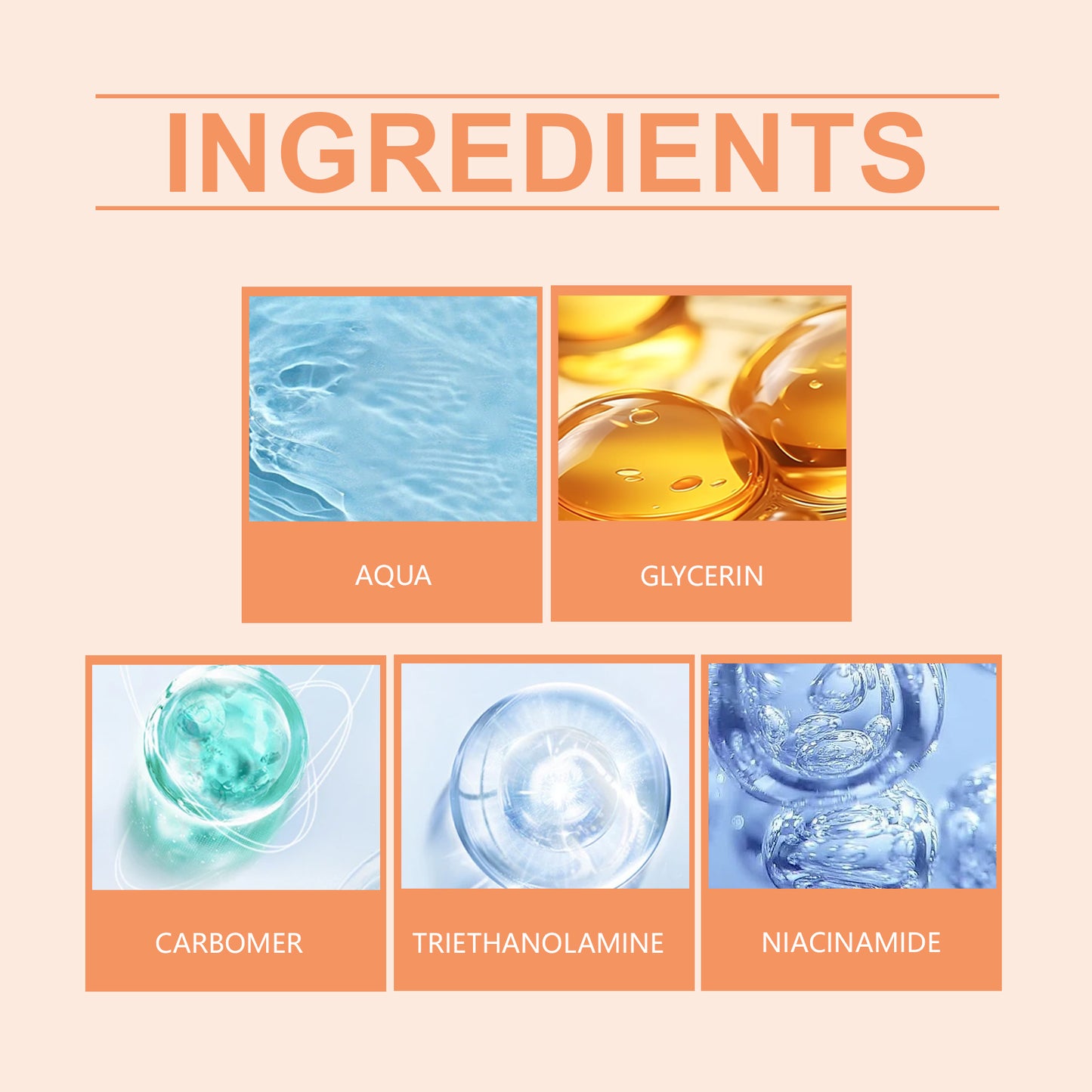 Hoygi Nicotinamide Orange Facial Patches, Daily Skin Care Patches For Firming, Moisturizing And Reducing Fine Lines On The Face