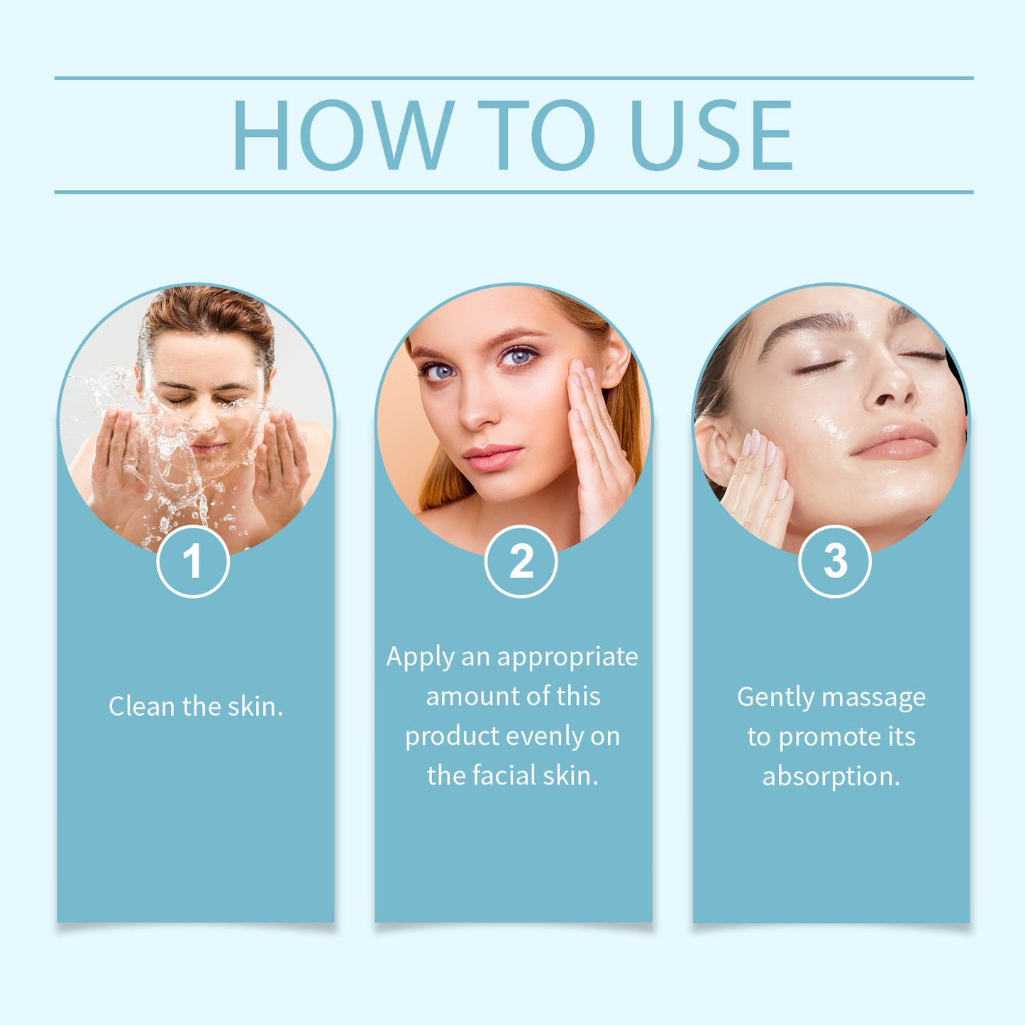 EELHOE Anti-Aging Facial Firming Essential Oil, Facial Cleansing Gentle Nourishing Moisturizing Multi-Purpose Care Essence