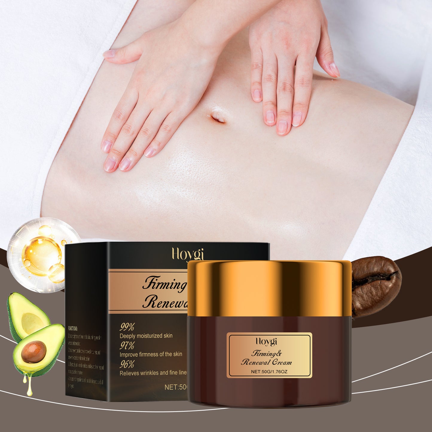 Hoygi Niacinamide Body Cream Gentle Care For Skin Moisturizing Moisturizing Repair Skin Rejuvenation Cream