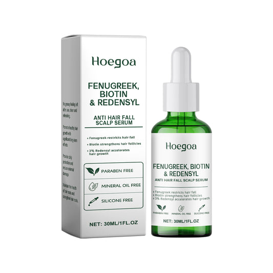Aceite Esencial Hoegoa para el Cuidado del Cabello: Hidrata y repara el cabello, dejándolo suave, esponjoso y con cuidado del cuero cabelludo.(Placer Sedoso)