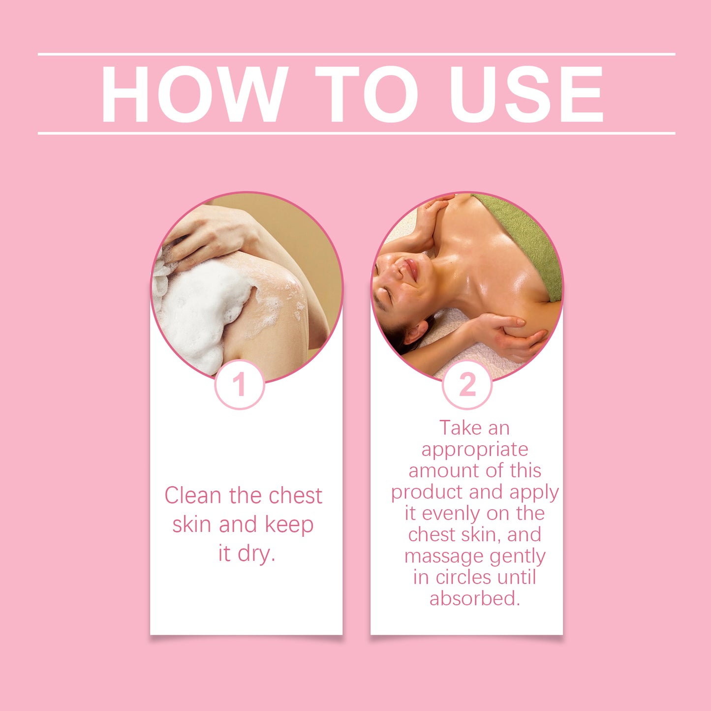 EELHOE  Chest Care Cream Gently Nourishes And Tightens The Skin. Chest Contour Massage Care Cream