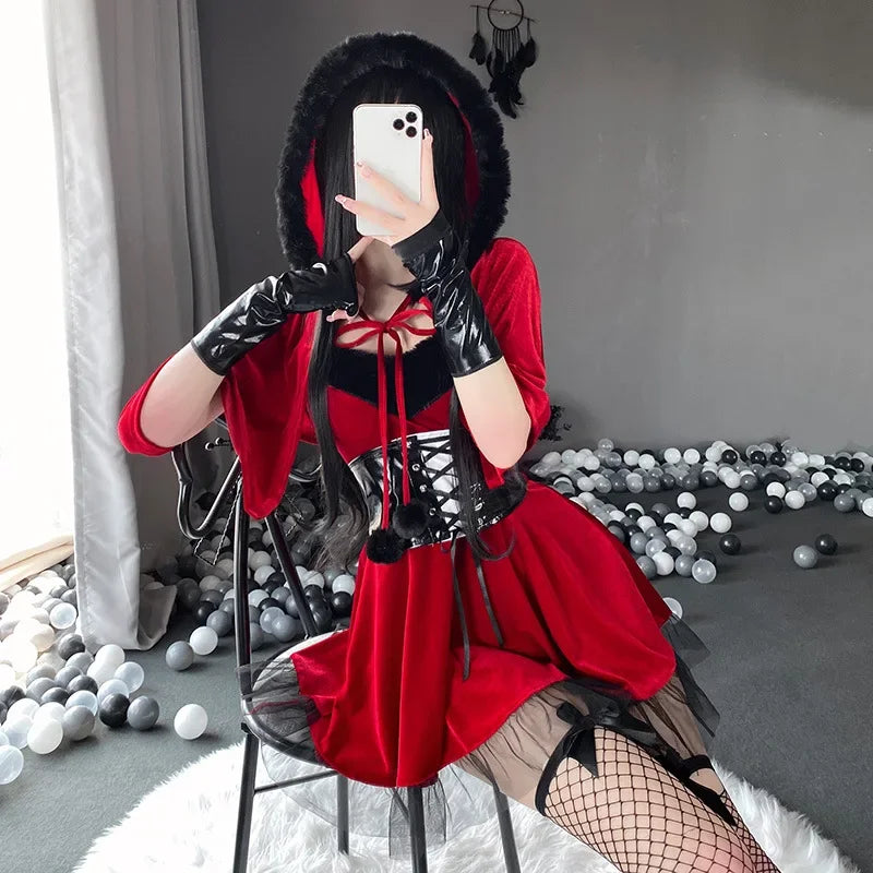 “Fantasías Eróticas en un Solo Set” (Vestido de enfermera cosplay para mujer, falda sexy para adulto, uniforme de dama pirata, lencería tentadora sexy, disfraz femenino de Halloween)