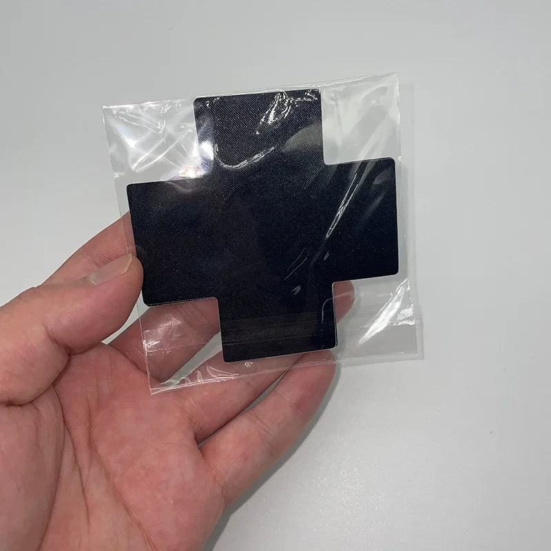 Pasión Cruzada (10 Pares / 20 Piezas de Cobertores de Pezón Desechables en Forma de Cruz/X – Satín Autoadhesivo, Pegatinas Sexys para Pecho)